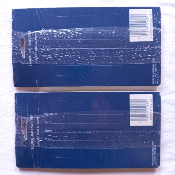 Vintage Party Invitations 80s 90s - Picture 3 of 3